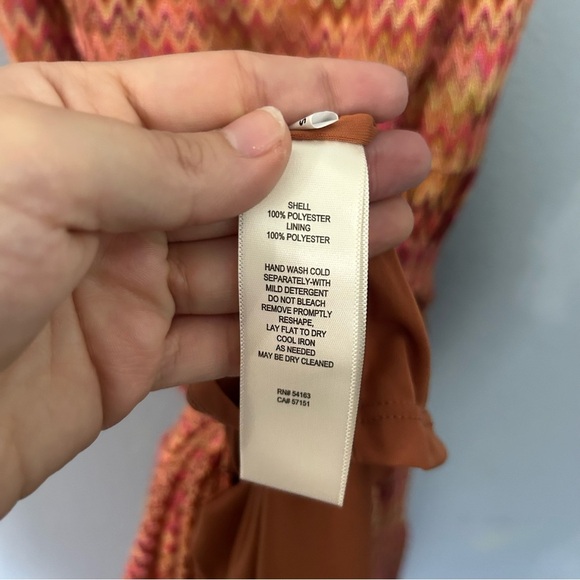 Eliza J Chevron Striped Maxi Dress - Picture 8 of 10